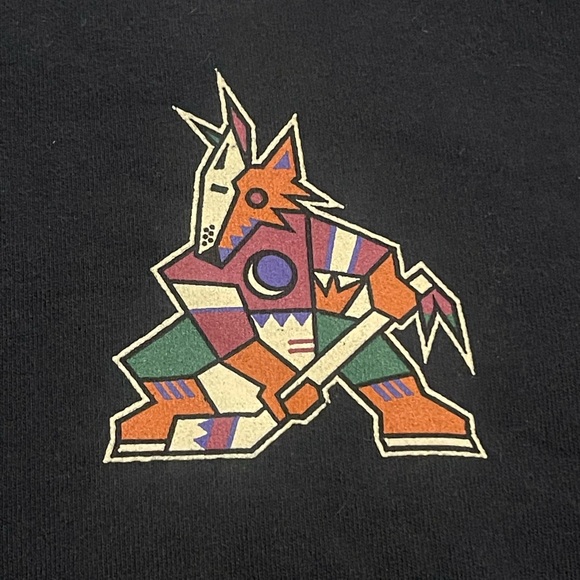 mitchell and ness arizona coyotes zip up hoodie XL - Picture 2 of 6